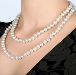 Gyöngy matinee nyaklánc